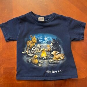 Vintage 90’s Campfire Graphic Tee 3T